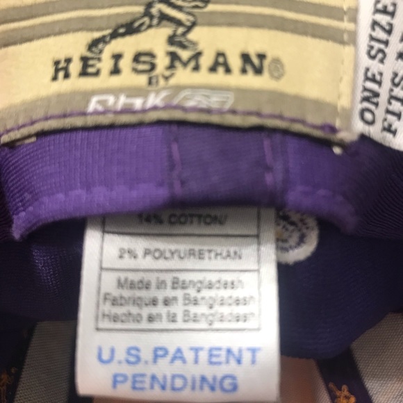 VINTAGE LSU Tigers Hat Cap Stretch fit Multiple Embroidery College Football - Picture 9 of 10